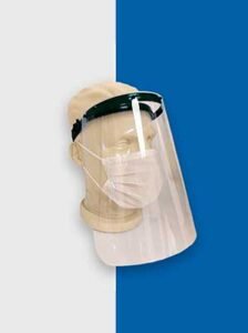Face Shiel uso médico com elástico