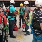 Treinamentos , cordas, Cintos , Talabartes , Capacetes Trabalho em Altura NR 35